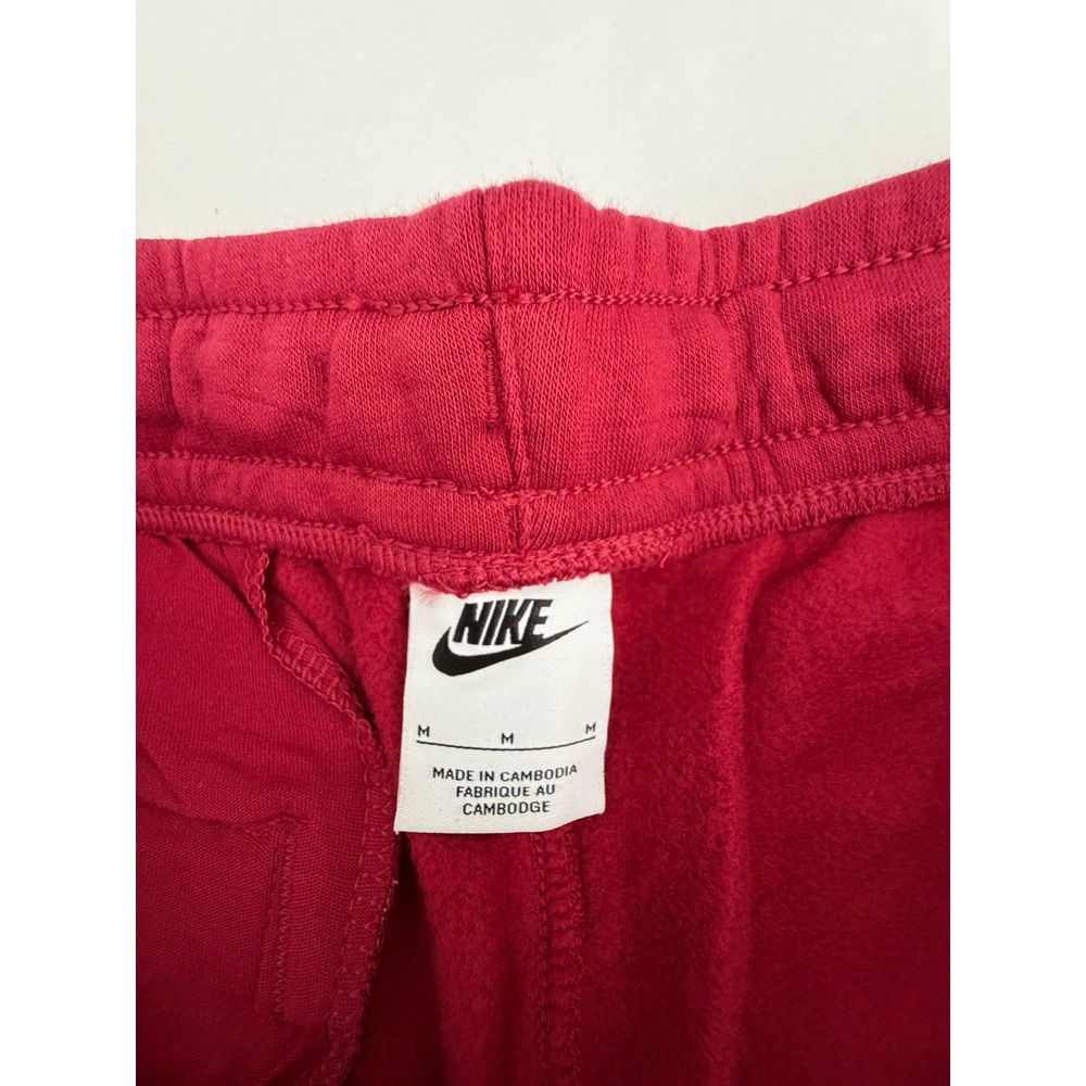 Nike Sportswear Club Fleece Shorts Mens Medium Red BV2671-890 NWOT - Picture 4 of 10